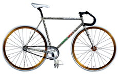 700C Cr-mo fixed gear bicycle